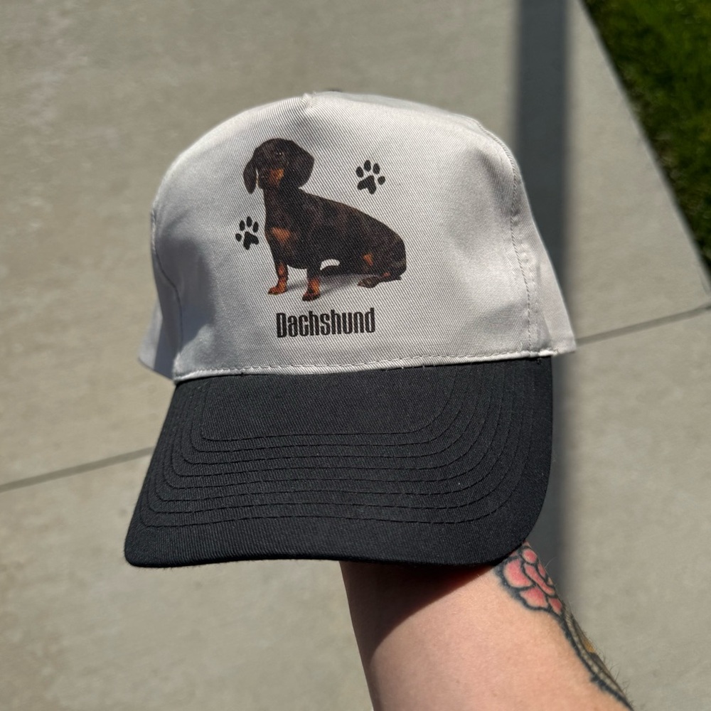 Vintage Dachshund Trucker Cap